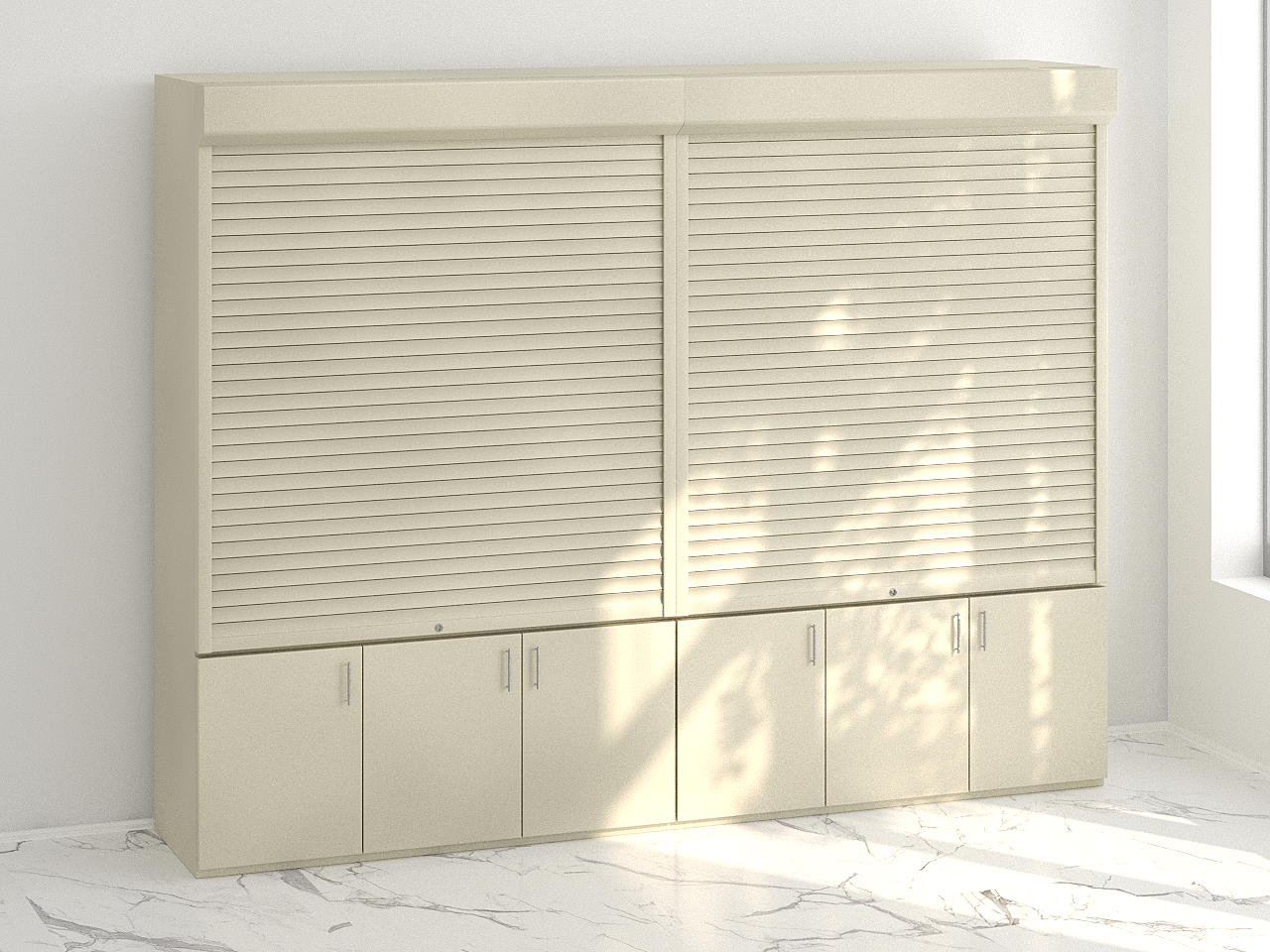 Роллеты на мебель Alutech серии Prestige 900x1200