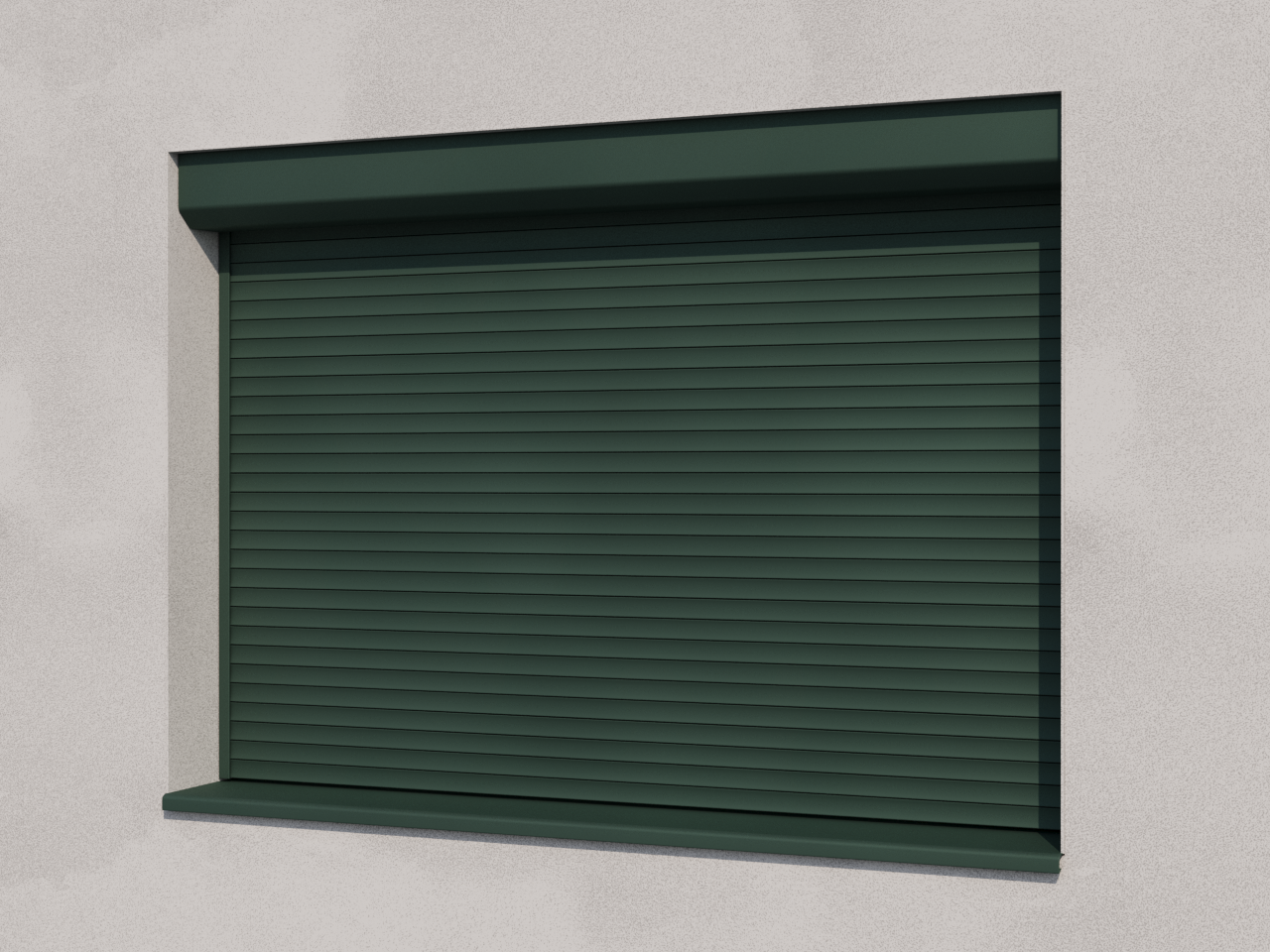 Рольставни Alutech серии Security 1000×1200 мм