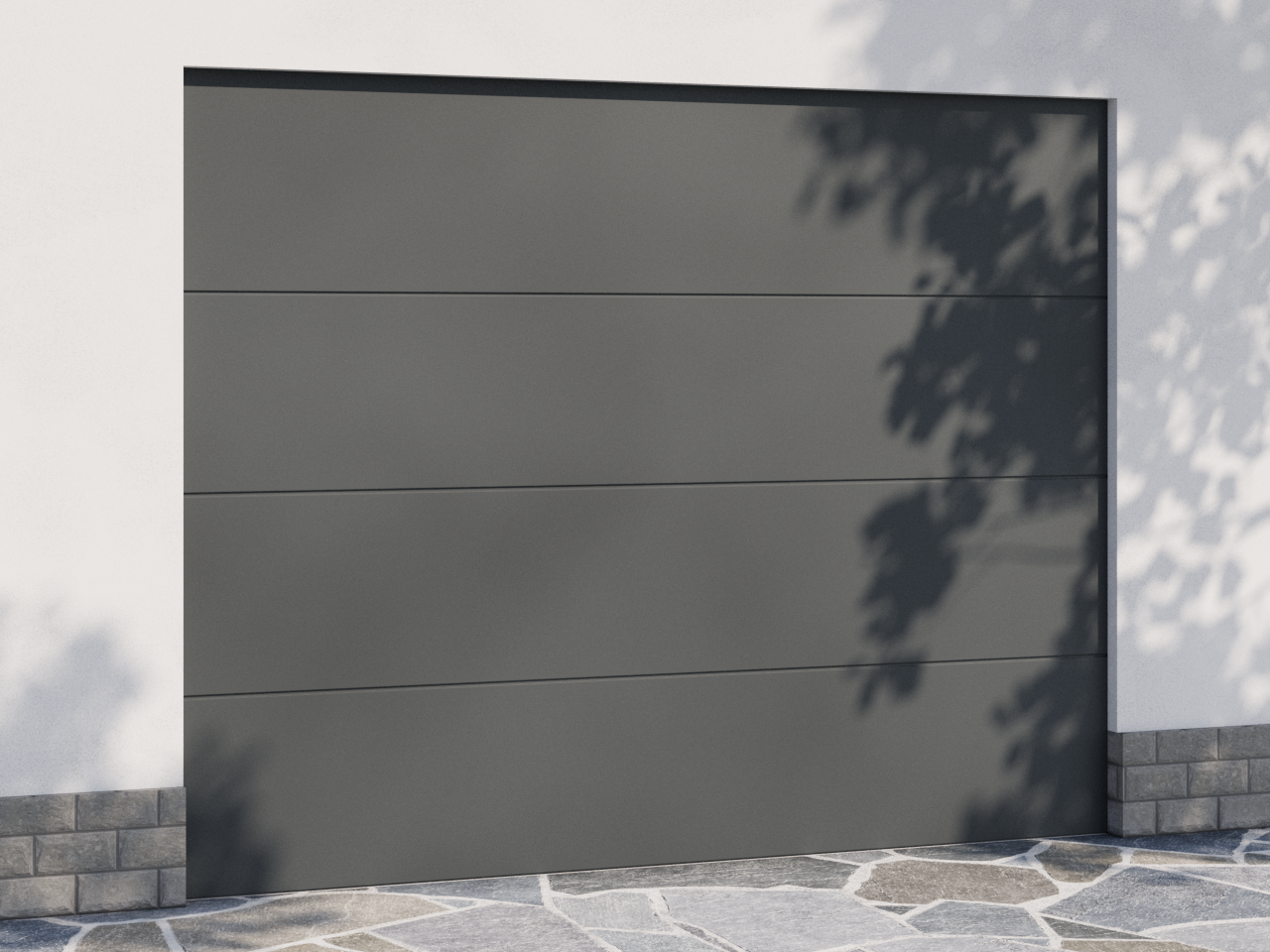 Ворота для гаража Alutech Prestige 2500×2250 мм